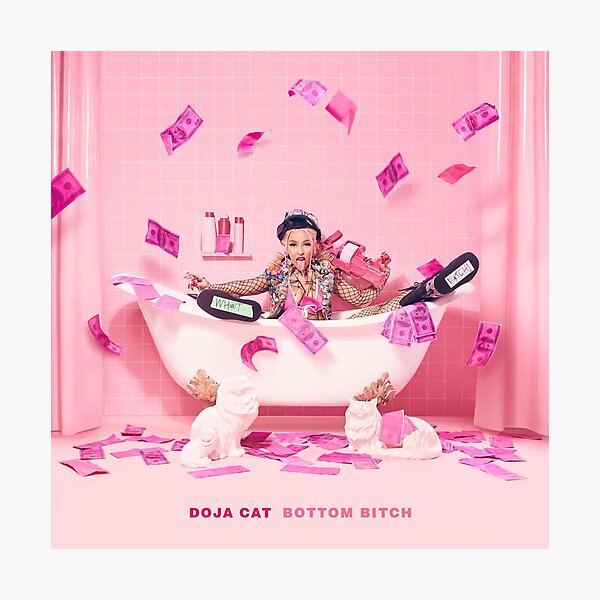 Sexy Pink DojaCat Bottom Bitch Photographic Print