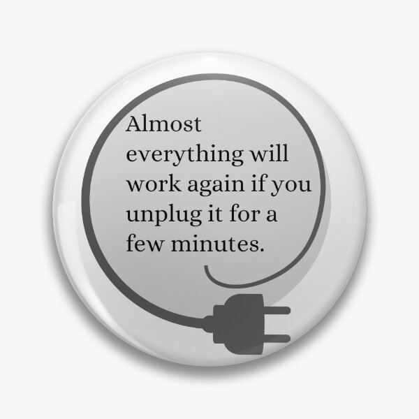 Item preview, Unplug Advice designed and sold by StickyFun.