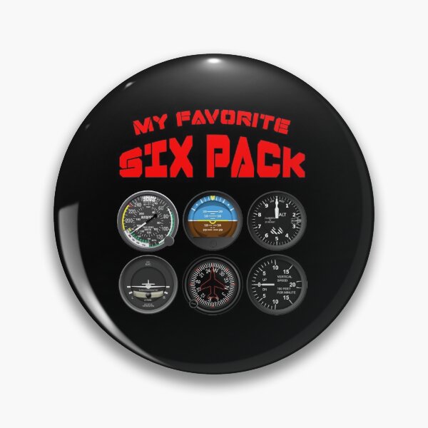 Item preview, My favorite six pack. Pilot's gift. designed and sold by paulo silveira.