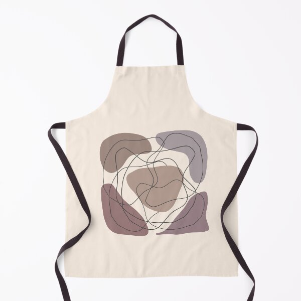 Item preview,  Boho Abstract Shape Warm Toned  minimalist Print designed and sold by zedonee.