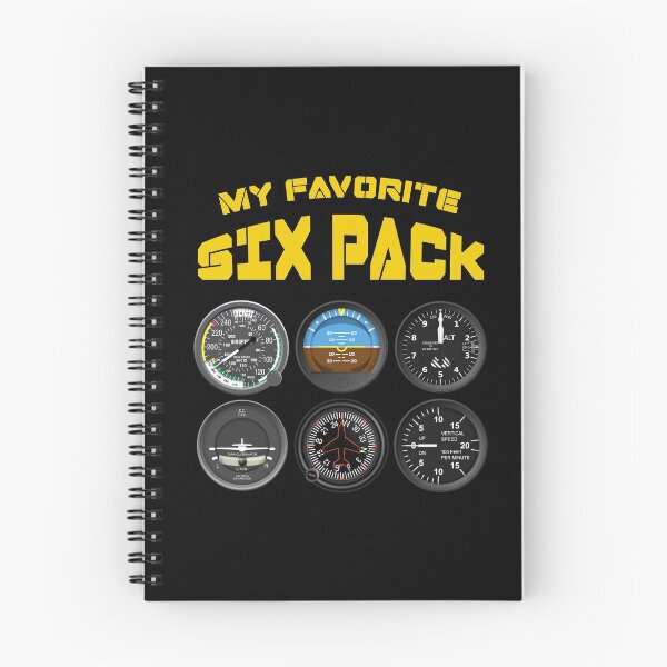 Item preview, My favorite 6 pack. Flight instruments gear, pilot gift. designed and sold by paulo silveira.