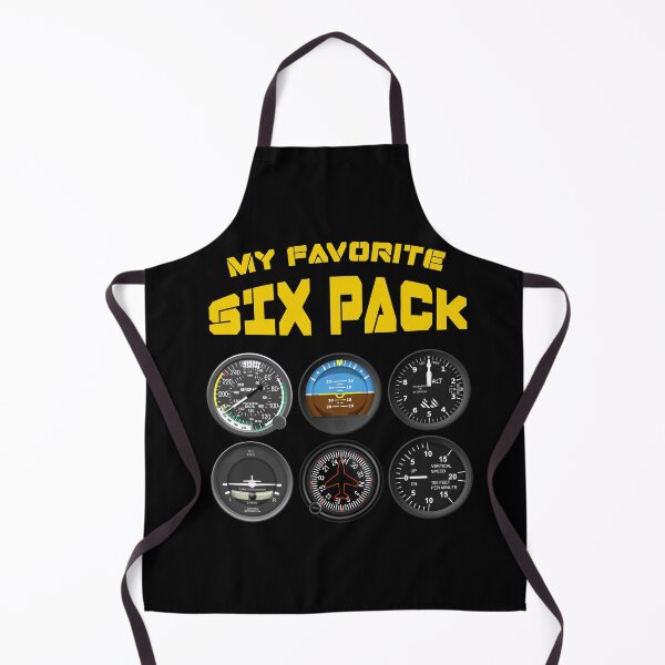 Item preview, My favorite 6 pack. Flight instruments gear, pilot gift. designed and sold by paulo silveira.