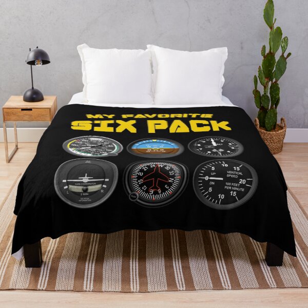 Item preview, My favorite 6 pack. Flight instruments gear, pilot gift. designed and sold by paulo silveira.