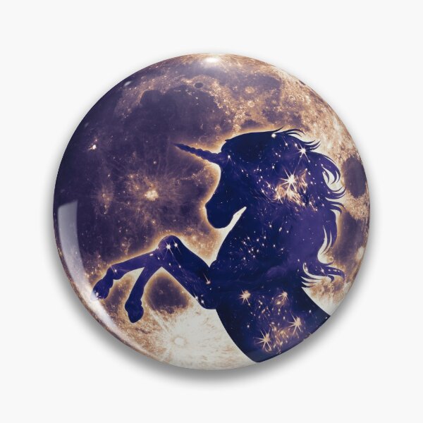 Item preview, Unicorn, moon, full moon, fantasy, magic, magical, horse designed and sold by boom-art.