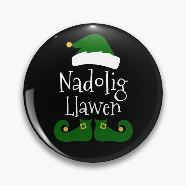 Item preview, Nadolig Llawen Elf designed and sold by juvajay.