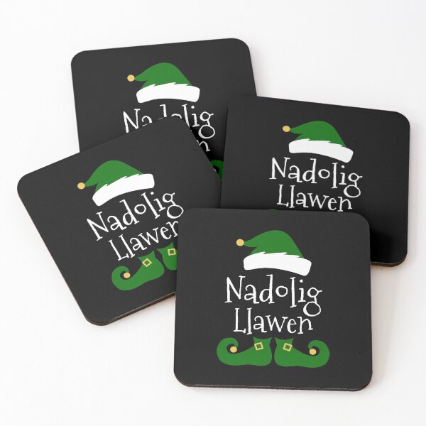 Item preview, Nadolig Llawen Elf designed and sold by juvajay.