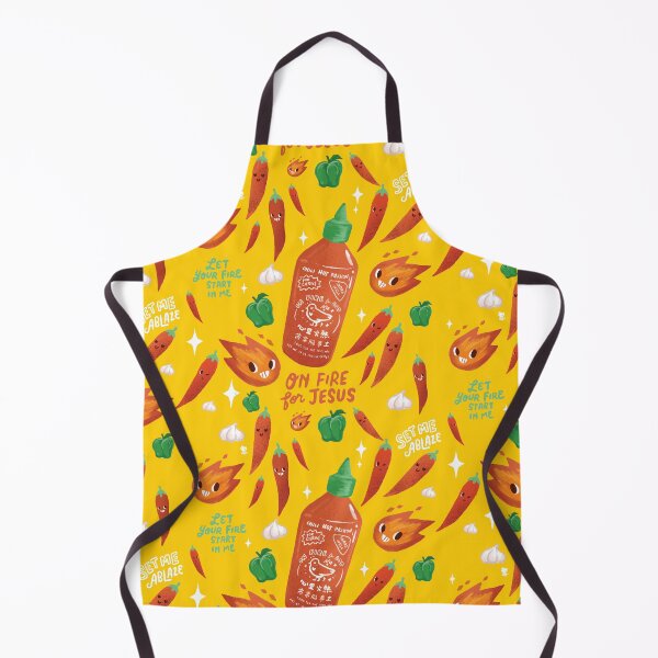 Item preview, Sriracha Hot! On Fire for Jesus designed and sold by amydomingo.
