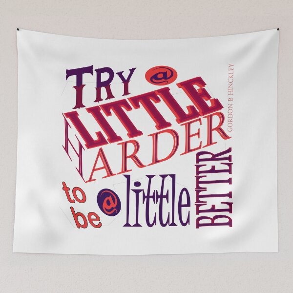 Item preview, Try a little harder to be a little better designed and sold by Restored Gospel Boutique .