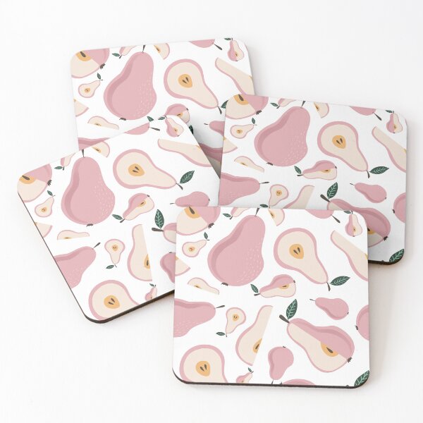 Item preview, Pink Pear Pattern designed and sold by MadaFaCose.