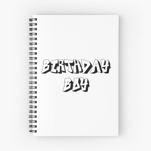 Item preview, Birthday Boy Black designed and sold by LPDesignsUK.