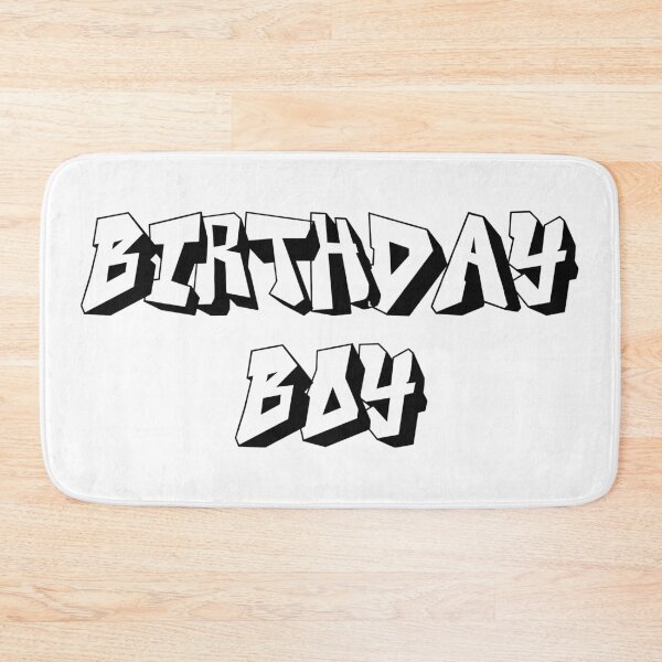 Item preview, Birthday Boy Black designed and sold by LPDesignsUK.