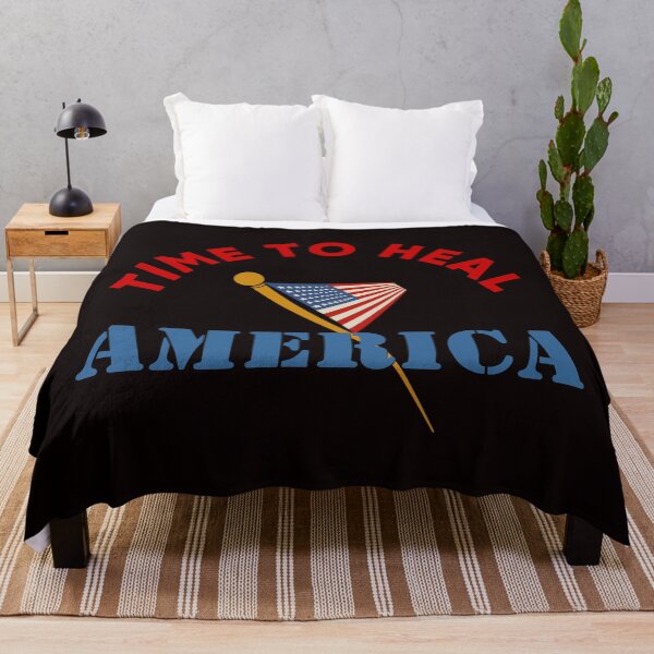 Item preview, Time To Heal America - Cool American Flag & Text Effects Gift designed and sold by leo121687.