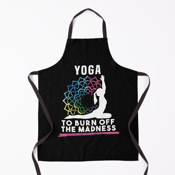 Item preview, Yoga To Burn Off The Madness designed and sold by Dmetalx Art Apparel.