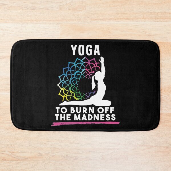 Item preview, Yoga To Burn Off The Madness designed and sold by Dmetalx Art Apparel.