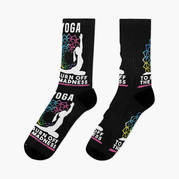 Item preview, Yoga To Burn Off The Madness designed and sold by Dmetalx Art Apparel.