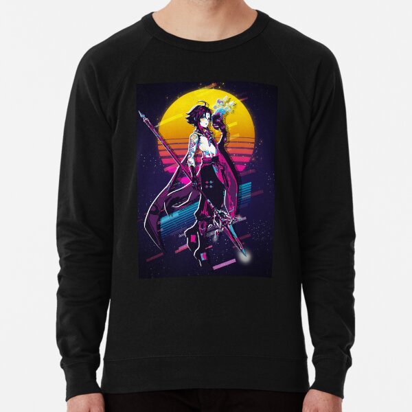 Xiao - Genshin Impact années 80 rétro Sweatshirt léger
