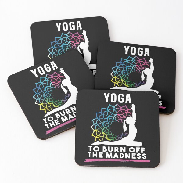 Item preview, Yoga To Burn Off The Madness designed and sold by Dmetalx Art Apparel.