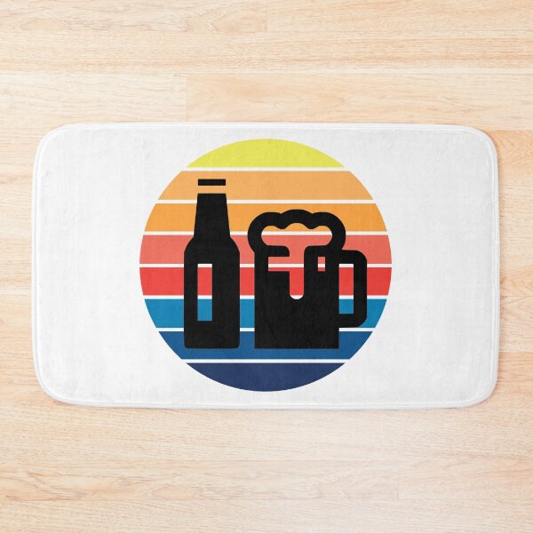 Item preview, Beer Bottle & Glass of Beer designed and sold by malibumanhattan.
