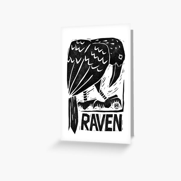 Item preview, Raven Print designed and sold by QueenHare.