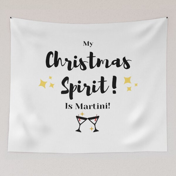 Item preview, My Christmas Spirit is Martini! designed and sold by MariusMunteanu.
