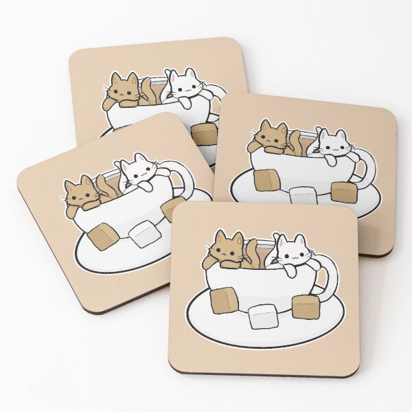 Item preview, tea cats designed and sold by lucianavee.