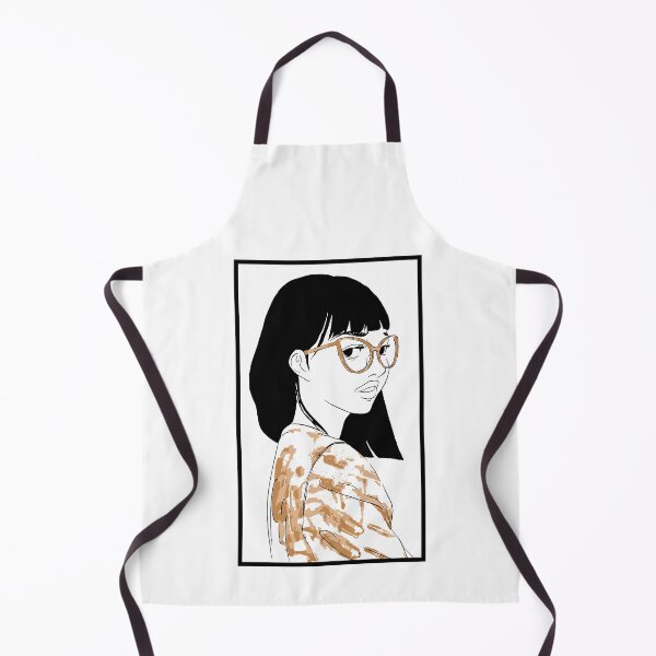 Item preview, Illustration portrait woman in foreshortening with gilt designed and sold by inker20.