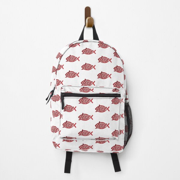 Item preview, Love of Jesus Fish Symbol Logo designed and sold by IdentiTee Studios.