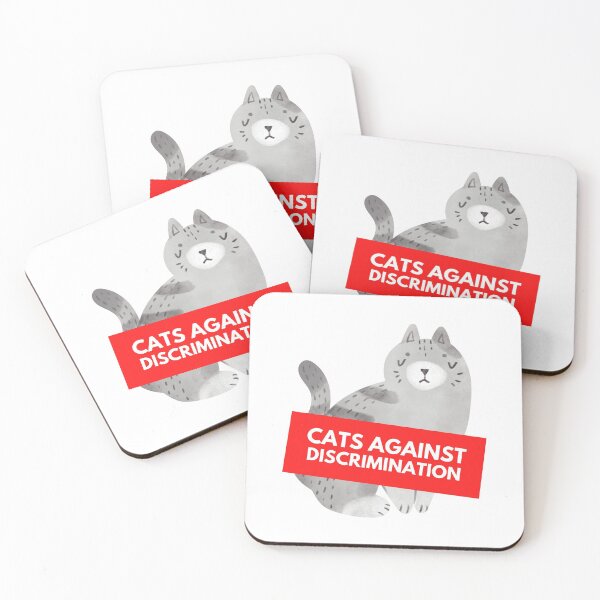 Item preview, Cats Against Discrimination designed and sold by mydoodlesateme.