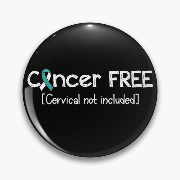 Item preview, Cancer Free- Cervical Cancer Awareness Gifts Cervical Cancer Support Ribbon designed and sold by Awarenessshop.