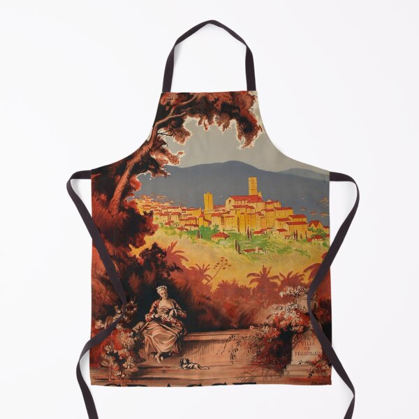 Item preview, retro classic Grasse poster designed and sold by CorasPosters.
