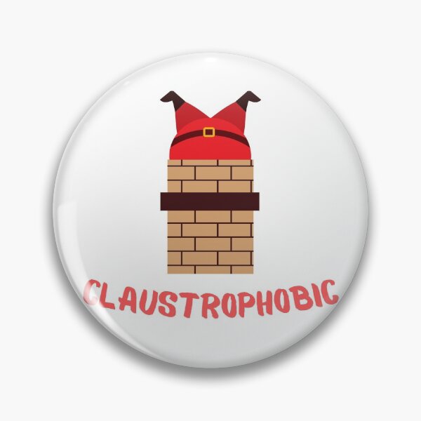 Item preview, I'm Claustrophobic Santa Stuck in Chimney - Funny Christmas Pajama Pun designed and sold by Irelene.