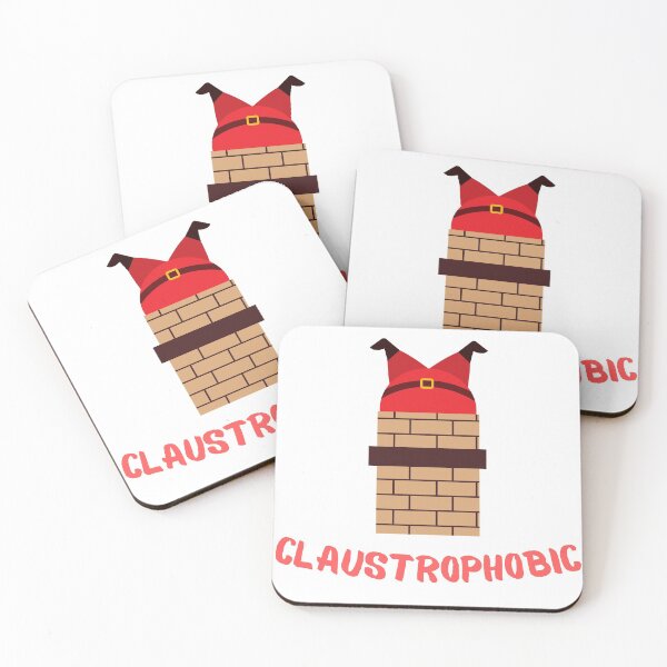 Item preview, I'm Claustrophobic Santa Stuck in Chimney - Funny Christmas Pajama Pun designed and sold by Irelene.