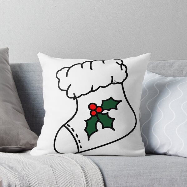 Item preview, Christmas sock in white and colors designed and sold by BV-creas.