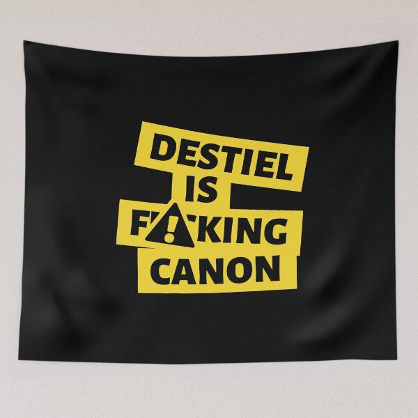 Item preview, Destiel is canon yeah designed and sold by Nessire.