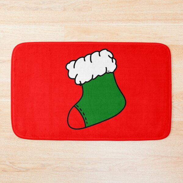 Item preview, Christmas sock in white and colors designed and sold by BV-creas.