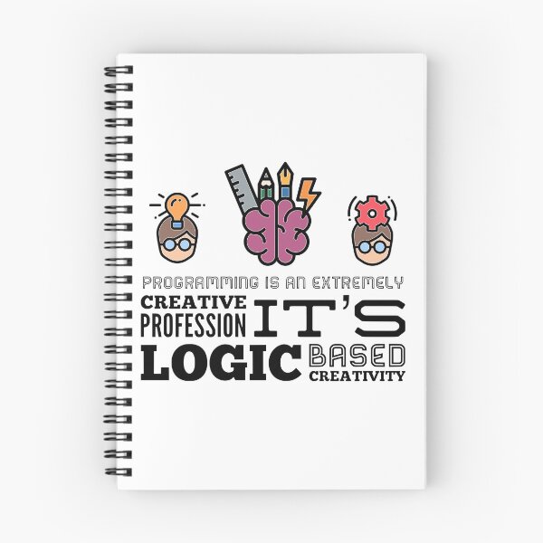 Item preview, Programming Is An Extremely Creative Profession It's Logic Based Creativity (color black) designed and sold by Stornu2Ruedas.