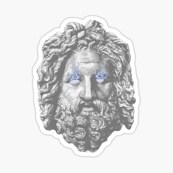 10/30/50pcs Greek Mythology Khaos Stickers Zeus Graffiti Sticker