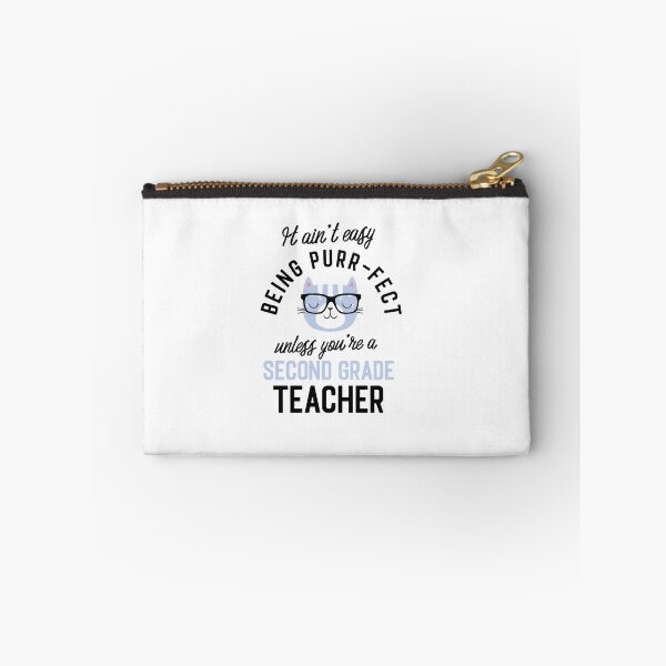 Item preview, Second Grade Teacher Cat Gifts for Cat Lovers - It ain't easy being Purr Fect designed and sold by betternotes.