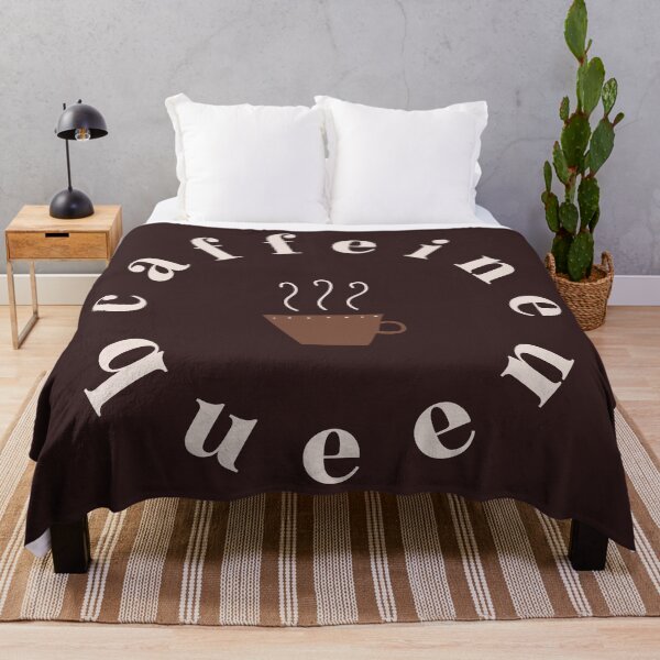 Item preview, caffeine queen in coffee colors designed and sold by neopop.