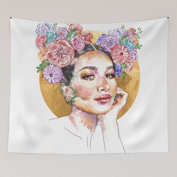 Item preview, Golden Goddess art designed and sold by AznavourByKarin.