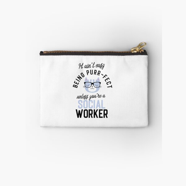 Item preview, Social Worker Cat Gifts for Cat Lovers - It ain't easy being Purr Fect designed and sold by betternotes.