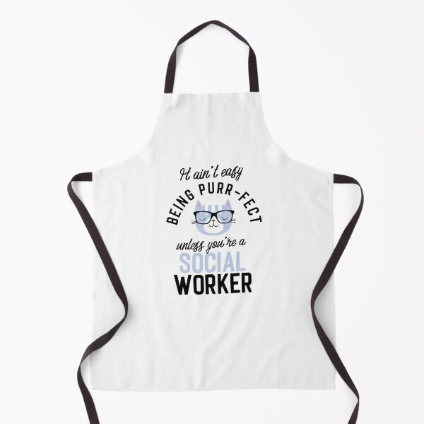 Item preview, Social Worker Cat Gifts for Cat Lovers - It ain't easy being Purr Fect designed and sold by betternotes.