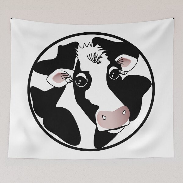 Item preview, VACAS KAWAII AND SPOTS ON A CIRCLE designed and sold by Graykat.
