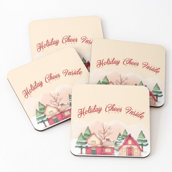 Item preview, Holiday cheer inside designed and sold by Beeffervescent.