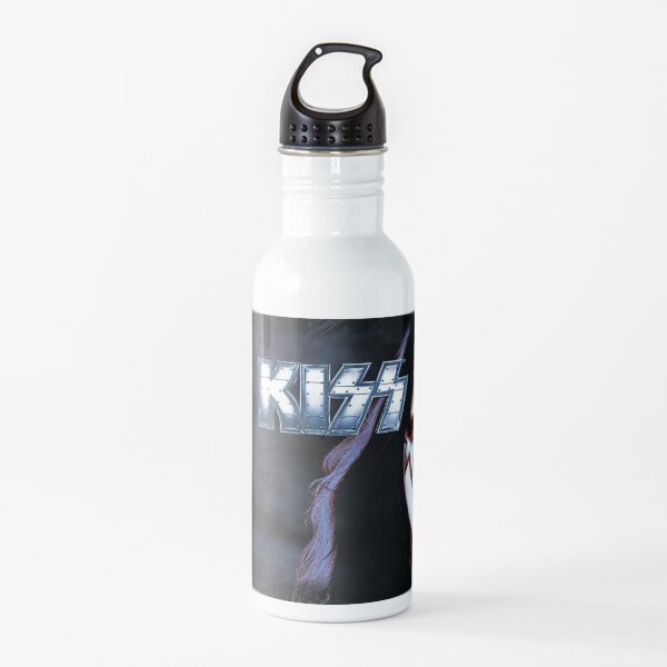 Moody Spaceman of Kiss The Band Banner Water Bottle