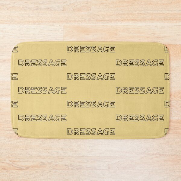 Item preview, dressage black equestrian text designed and sold by horseaddicted.