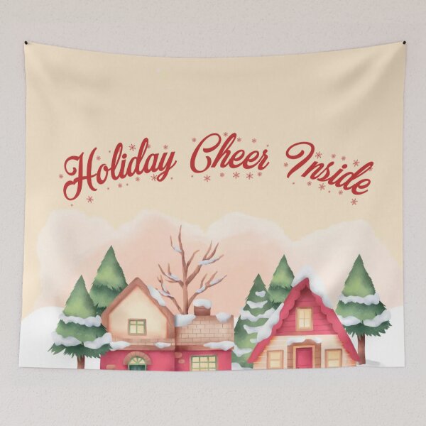 Item preview, Holiday cheer inside designed and sold by Beeffervescent.