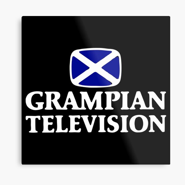 BEST SELLER Grampian TV Logo Merchandise Metal Print