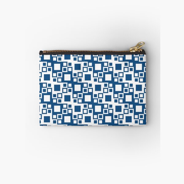 Item preview, Simple pattern with checkered tiles in classic blue color designed and sold by acidmit.