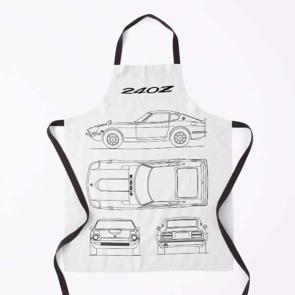 Item preview, The 240Z Blueprint Black designed and sold by rogue-design.